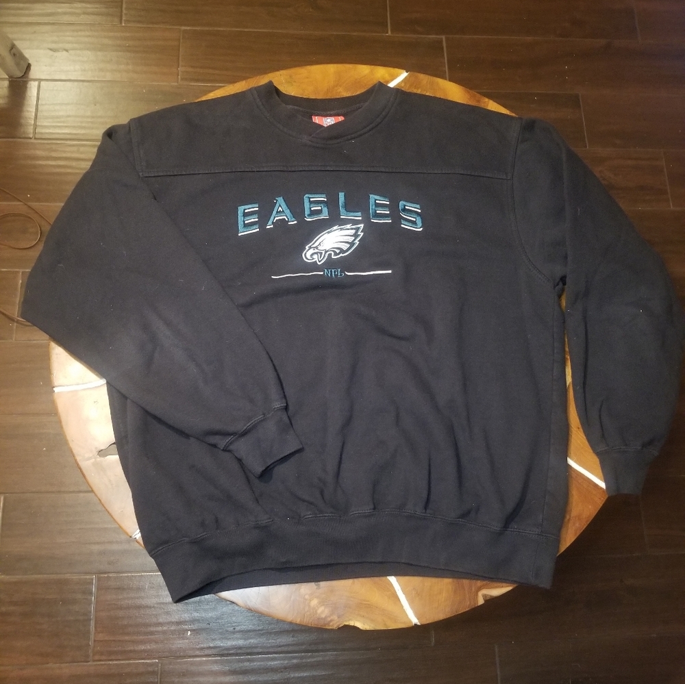 Vintage Black Philadelphia Eagles Crewneck size L